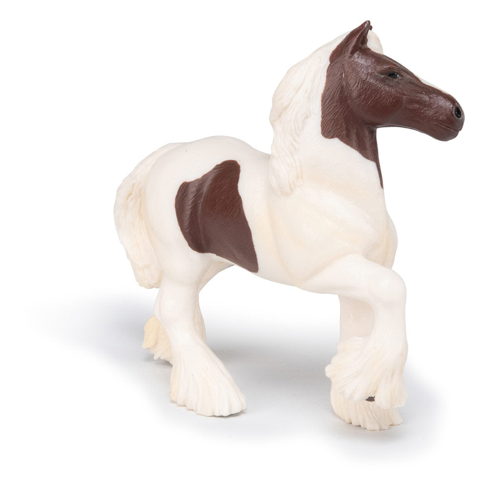 Papo Horses and Ponies Skewbald Irish Cob Toy Figure