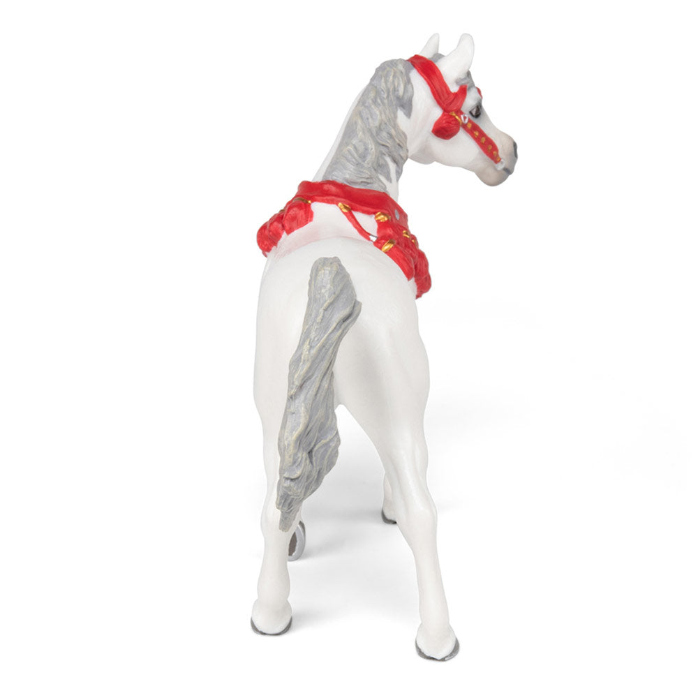 Papo Horses and Ponies White Arabian Horse in Parade Dress Toy Figure