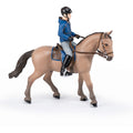 Papo Horses and Ponies Walking Horse and Horseman Toy Figure