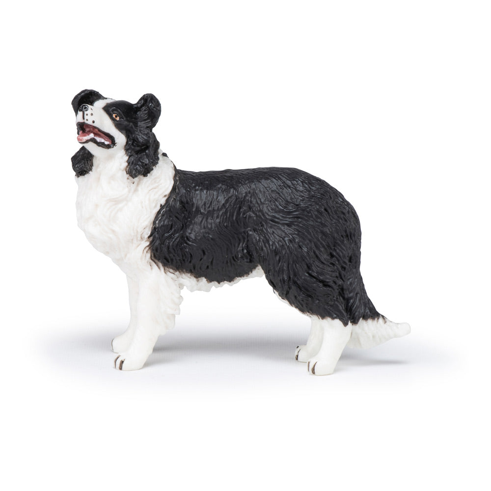 Papo Dog and Cat Companions Border Collie Toy Figure