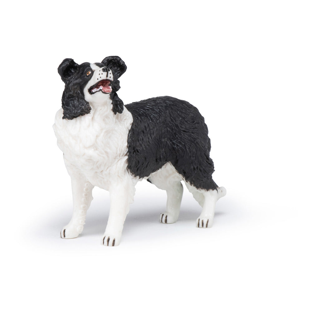 Papo Dog and Cat Companions Border Collie Toy Figure