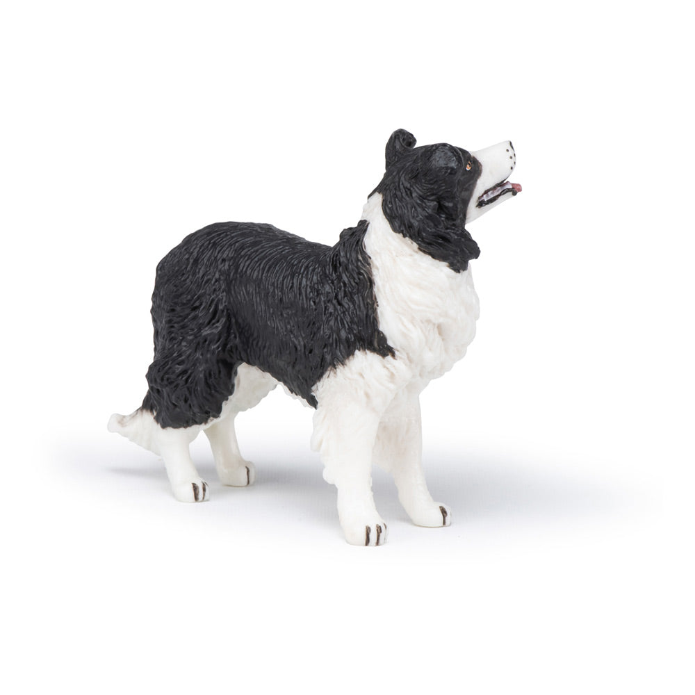 Papo Dog and Cat Companions Border Collie Toy Figure