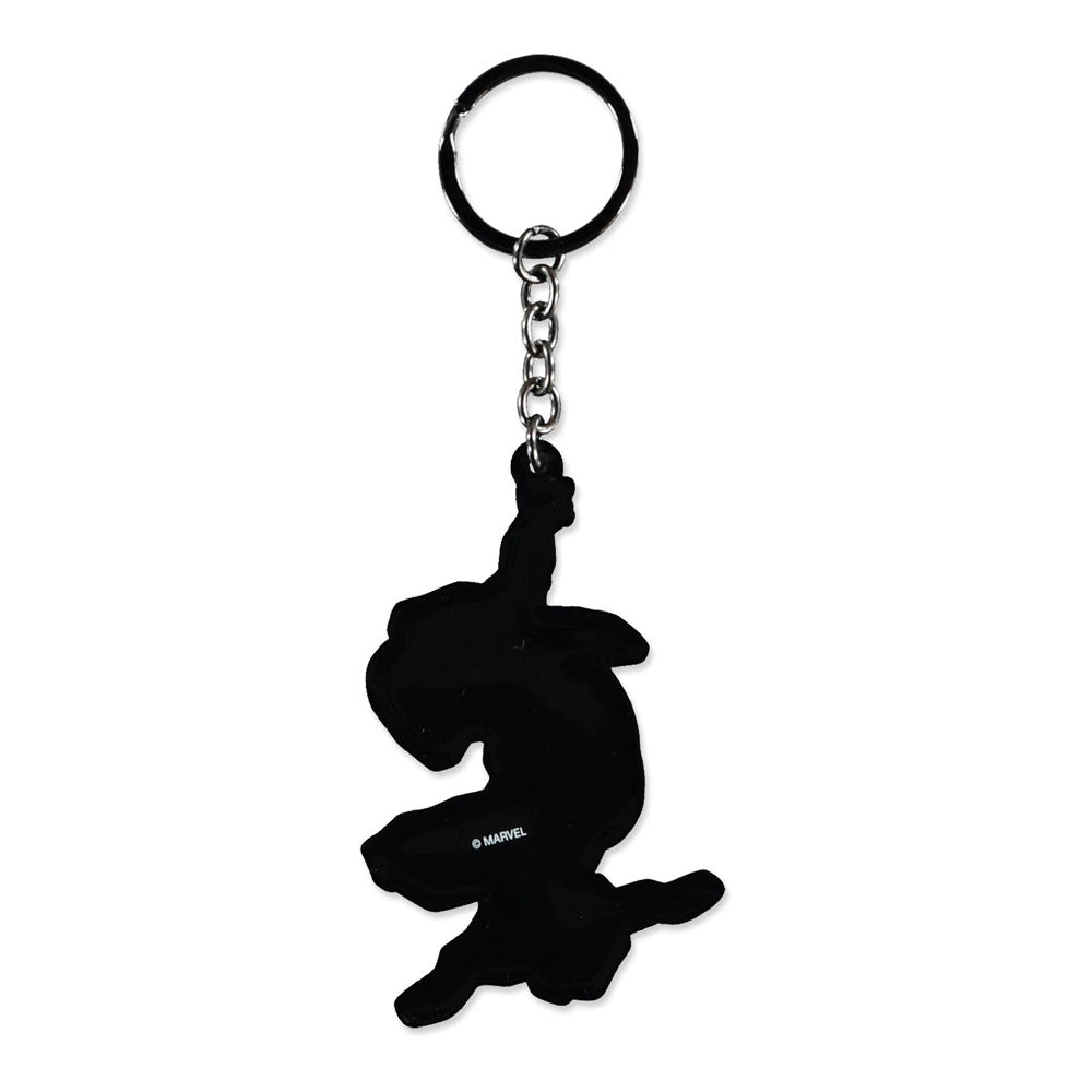 Marvel Comics Spider-Man Action Superhero Pose Rubber Keychain