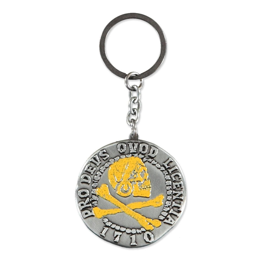 Uncharted Pro Devs Qvod Licentia 1710 Metal Keychain