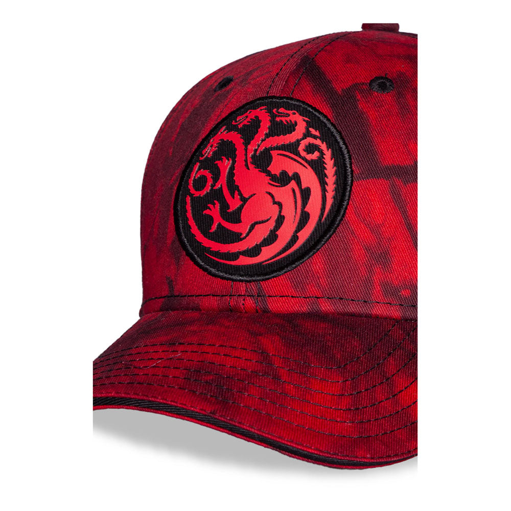 Games of Thrones House of Dragons House Targaryen Symbol Patch Adjustable Cap