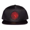 Games of Thrones House of Dragons House Targaryen Symbol Patch Snapback Baseball Cap