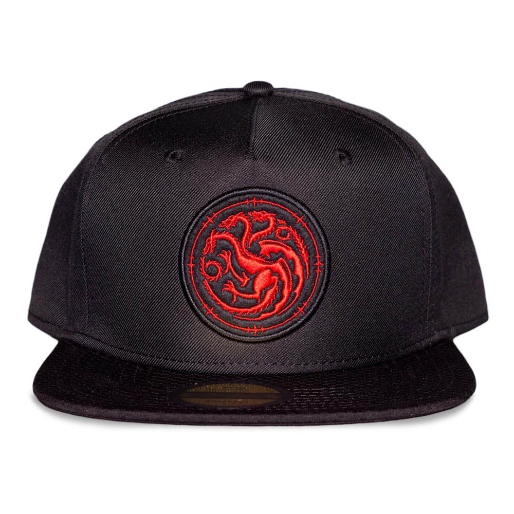 Games of Thrones House of Dragons House Targaryen Symbol Patch Snapback Baseball Cap