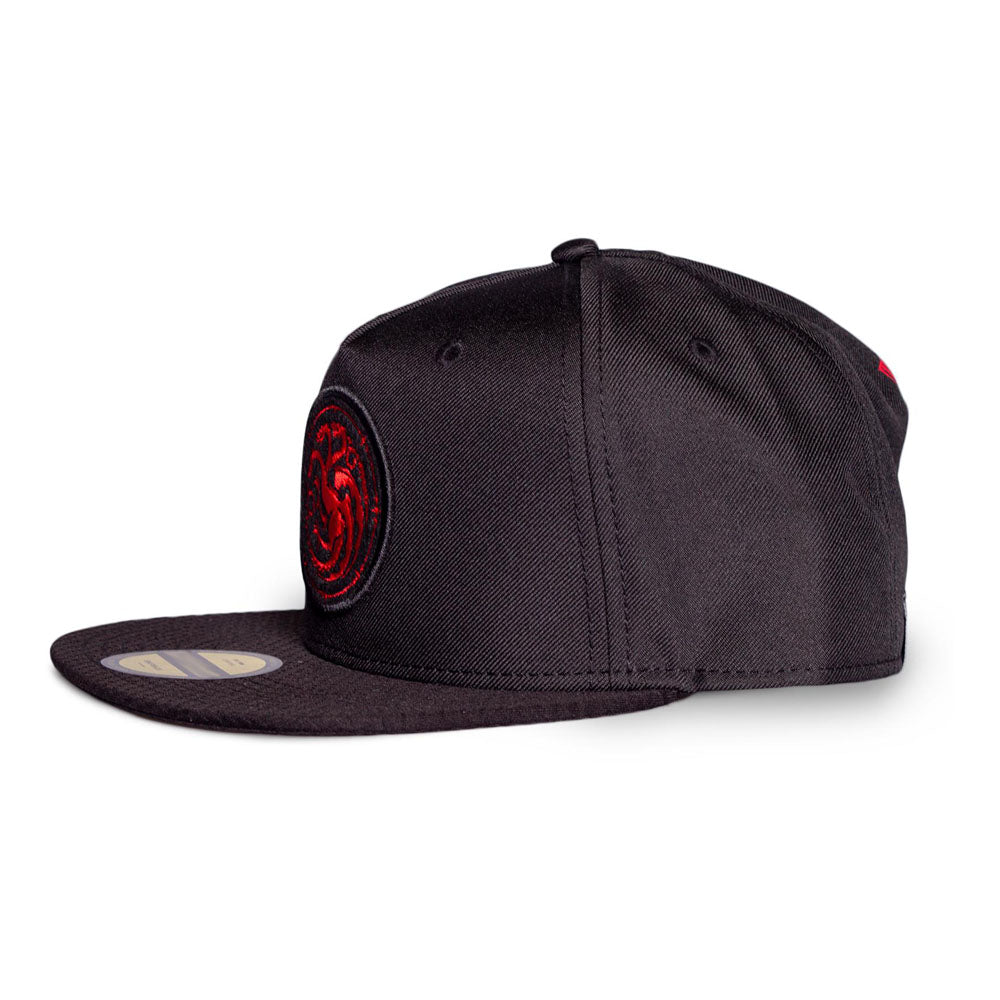 Games of Thrones House of Dragons House Targaryen Symbol Patch Snapback Baseball Cap