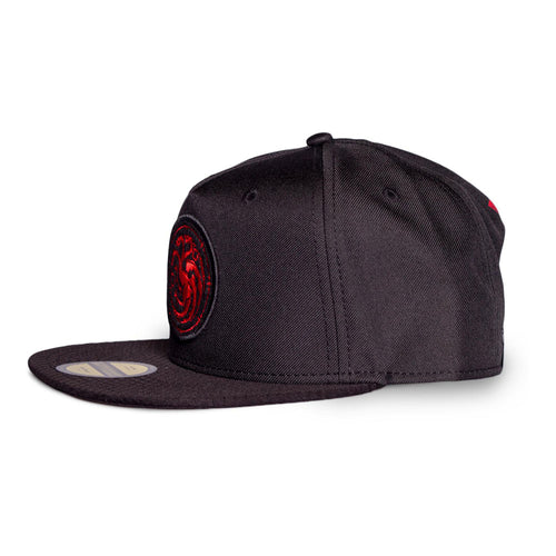 Games of Thrones House of Dragons House Targaryen Symbol Patch Snapback Baseball Cap
