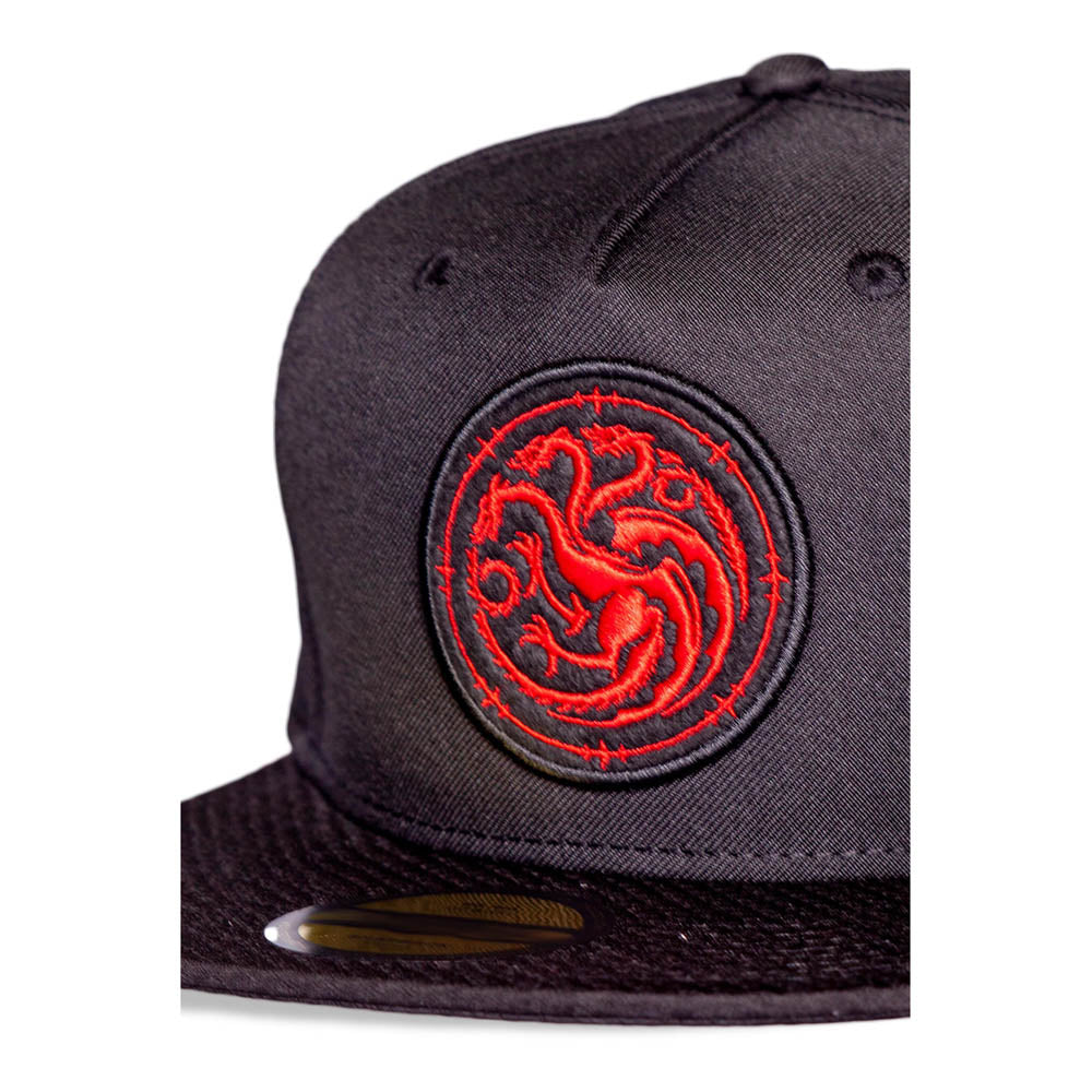 Games of Thrones House of Dragons House Targaryen Symbol Patch Snapback Baseball Cap