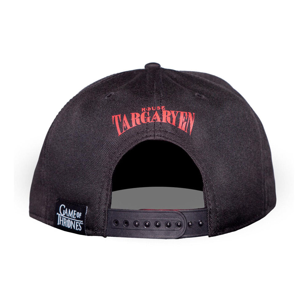 Games of Thrones House of Dragons House Targaryen Symbol Patch Snapback Baseball Cap