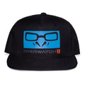 Overwatch 2 Winston Graphic Print & Logo Snapback Baseball Cap