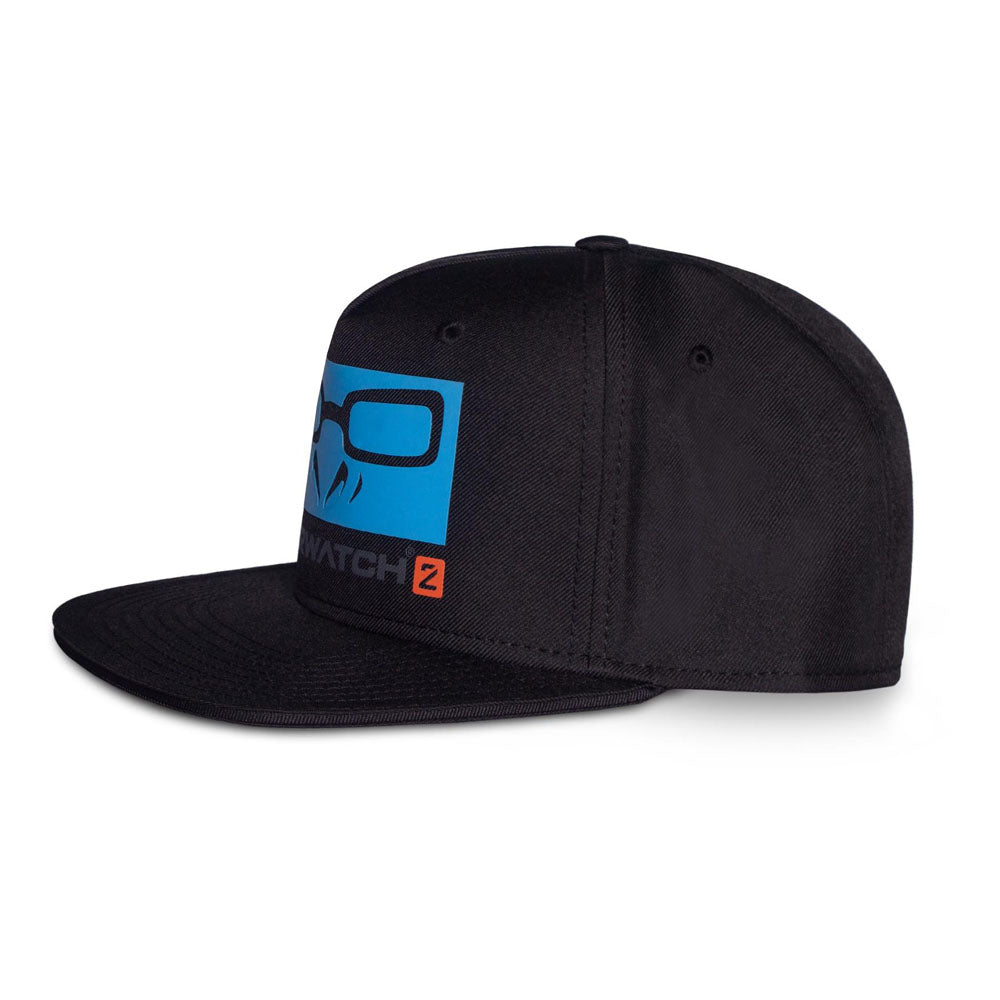 Overwatch 2 Winston Graphic Print & Logo Snapback Baseball Cap
