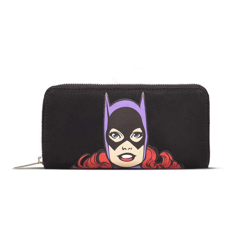 DC Comics Batgirl Character Print Zip Around Wallet