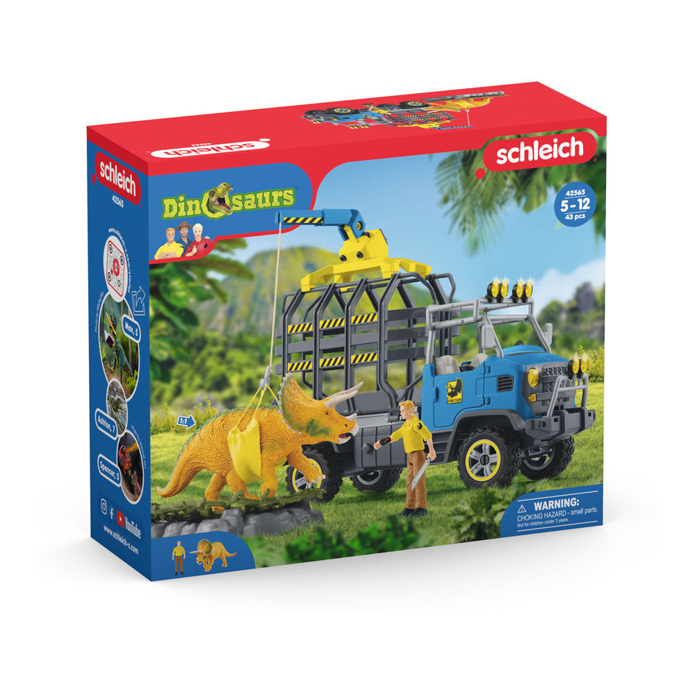 Schleich Dinosaurs Dino Transport Mission Toy Playset