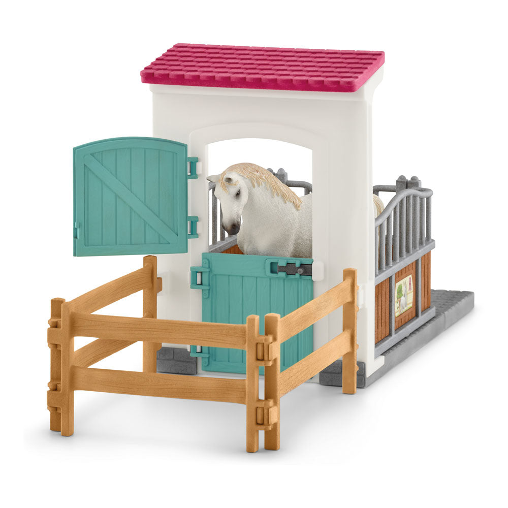 Schleich Horse Club Horse Stall Extension Toy Playset,