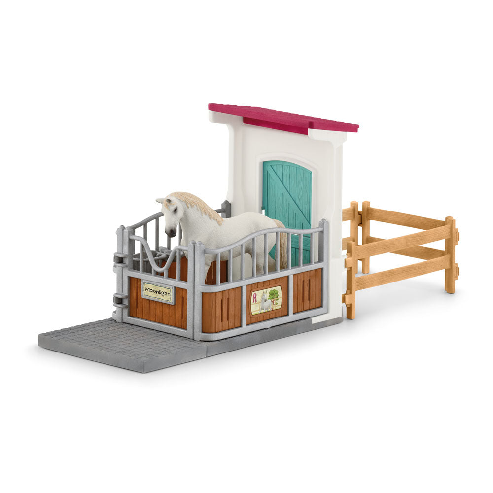 Schleich Horse Club Horse Stall Extension Toy Playset,