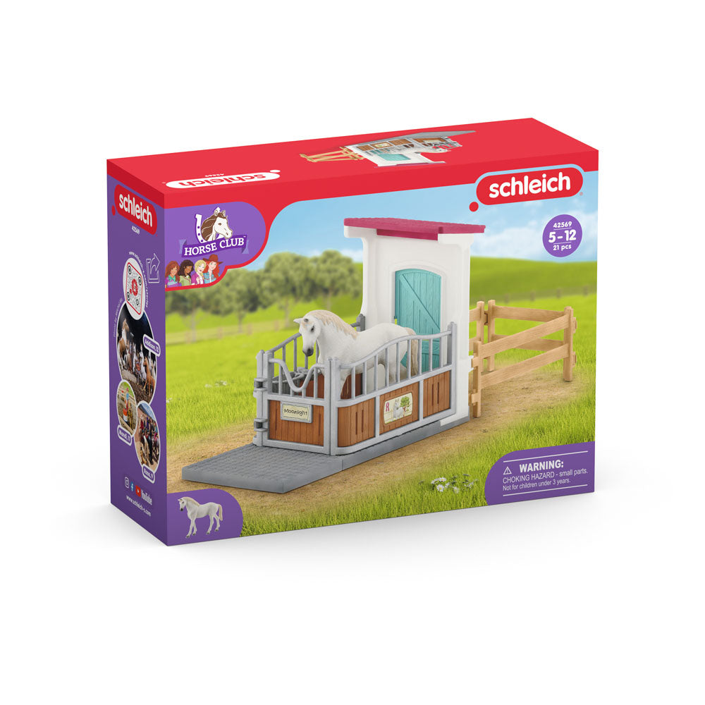 Schleich Horse Club Horse Stall Extension Toy Playset,