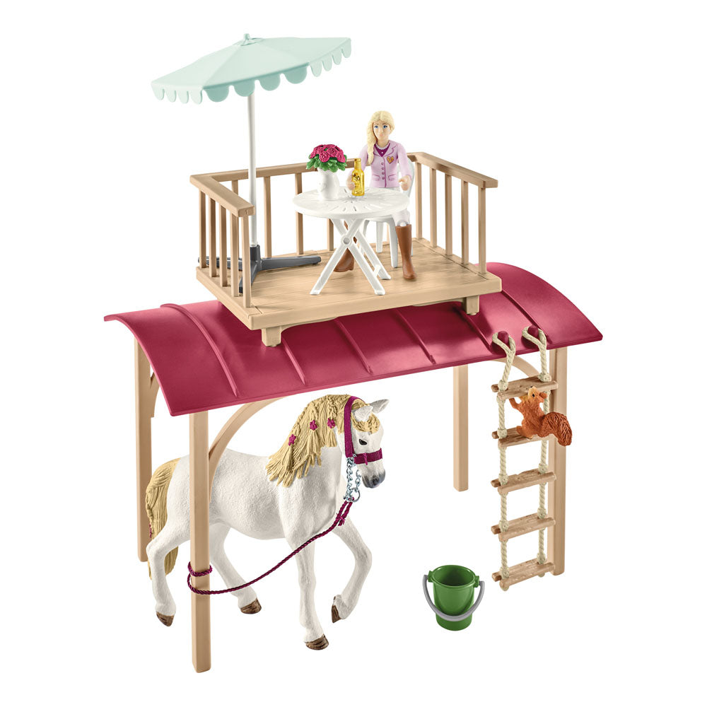 Schleich Horse Club Caravan for Secret Club Meetings Toy Playset