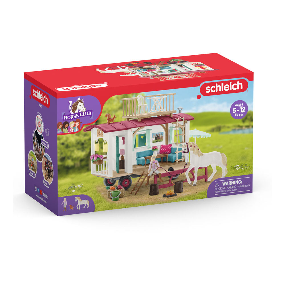 Schleich Horse Club Caravan for Secret Club Meetings Toy Playset