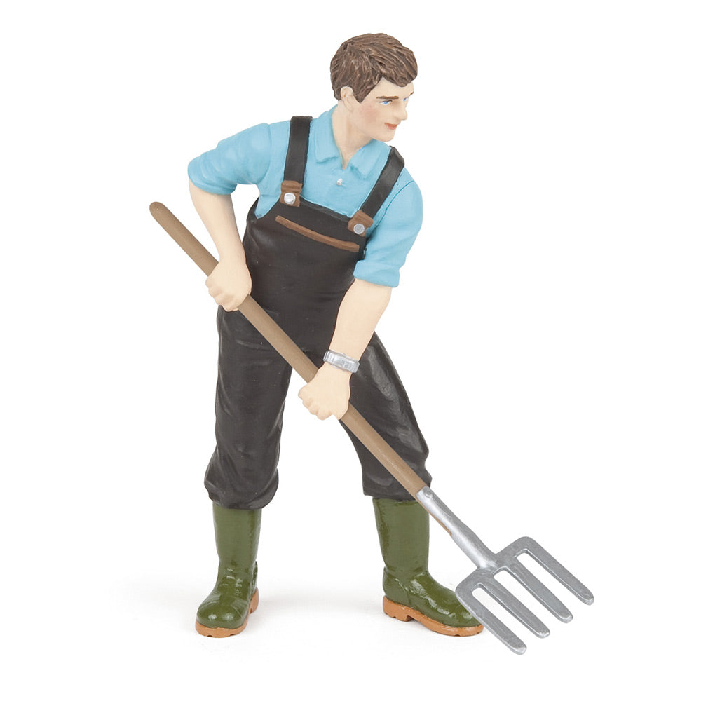 Papo Farmyard Friends Gardener Toy Figure