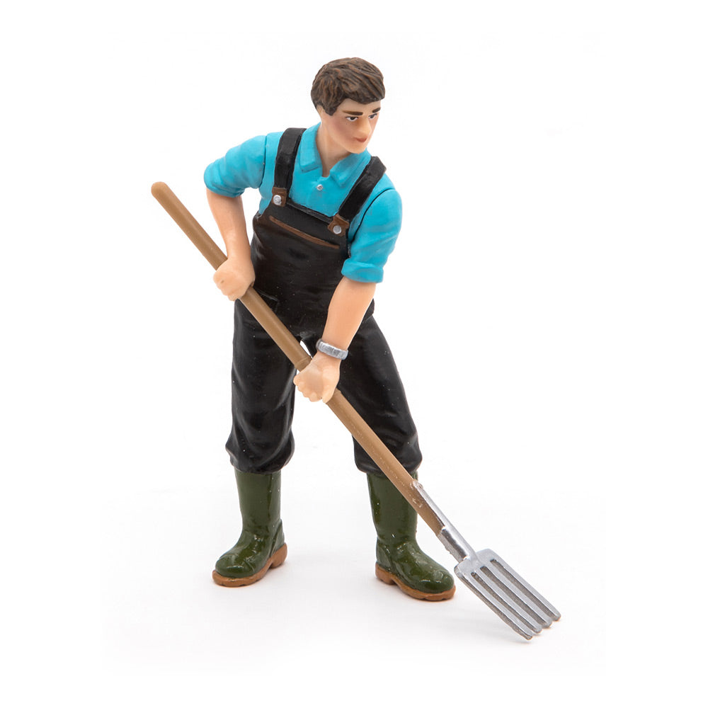 Papo Farmyard Friends Gardener Toy Figure