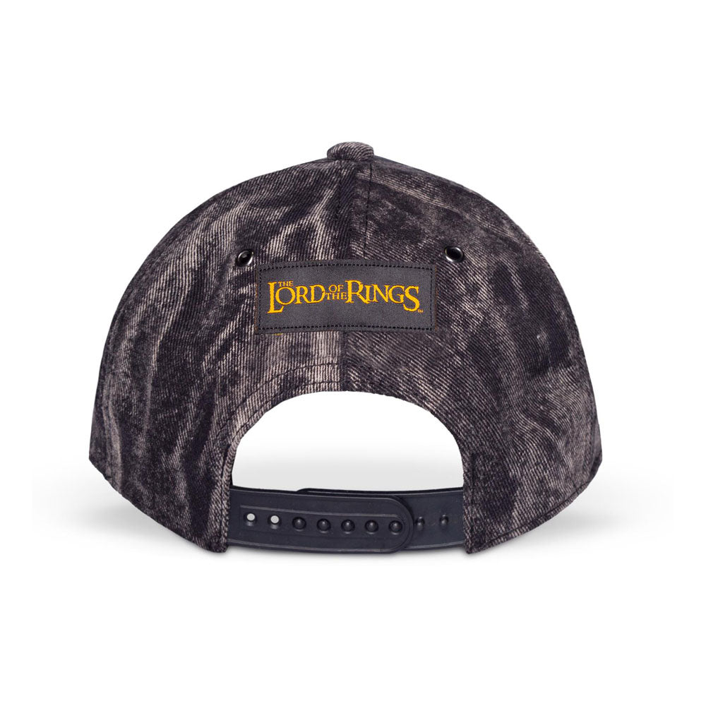 Lord of the Rings Sauron Logo Acid Wash Adjustable Cap