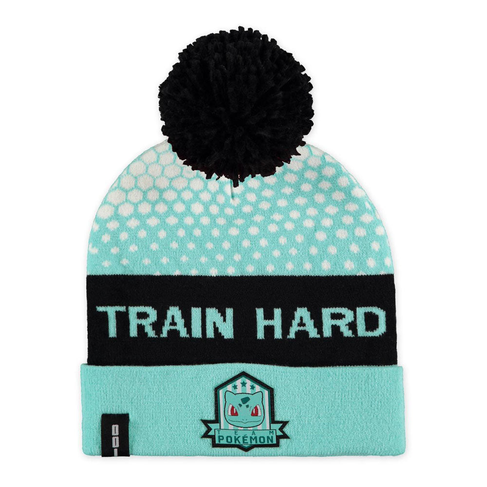 Pokemon Bulbasaur Train Hard Beanie & Knitted Gloves Giftset