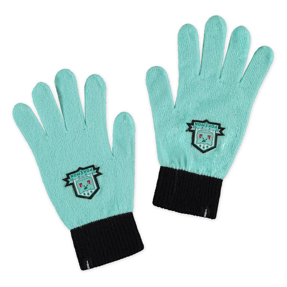 Pokemon Bulbasaur Train Hard Beanie & Knitted Gloves Giftset