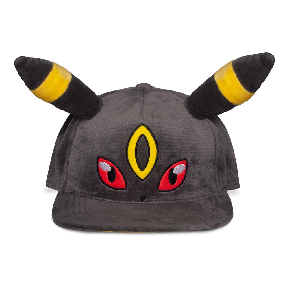 Pokemon Umbreon with Plush Ears Novelty Snapback Baseball Cap