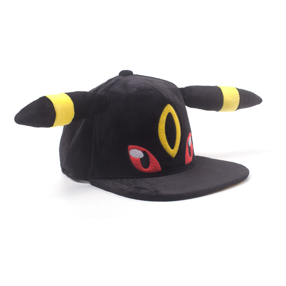 Pokemon Umbreon with Plush Ears Novelty Snapback Baseball Cap