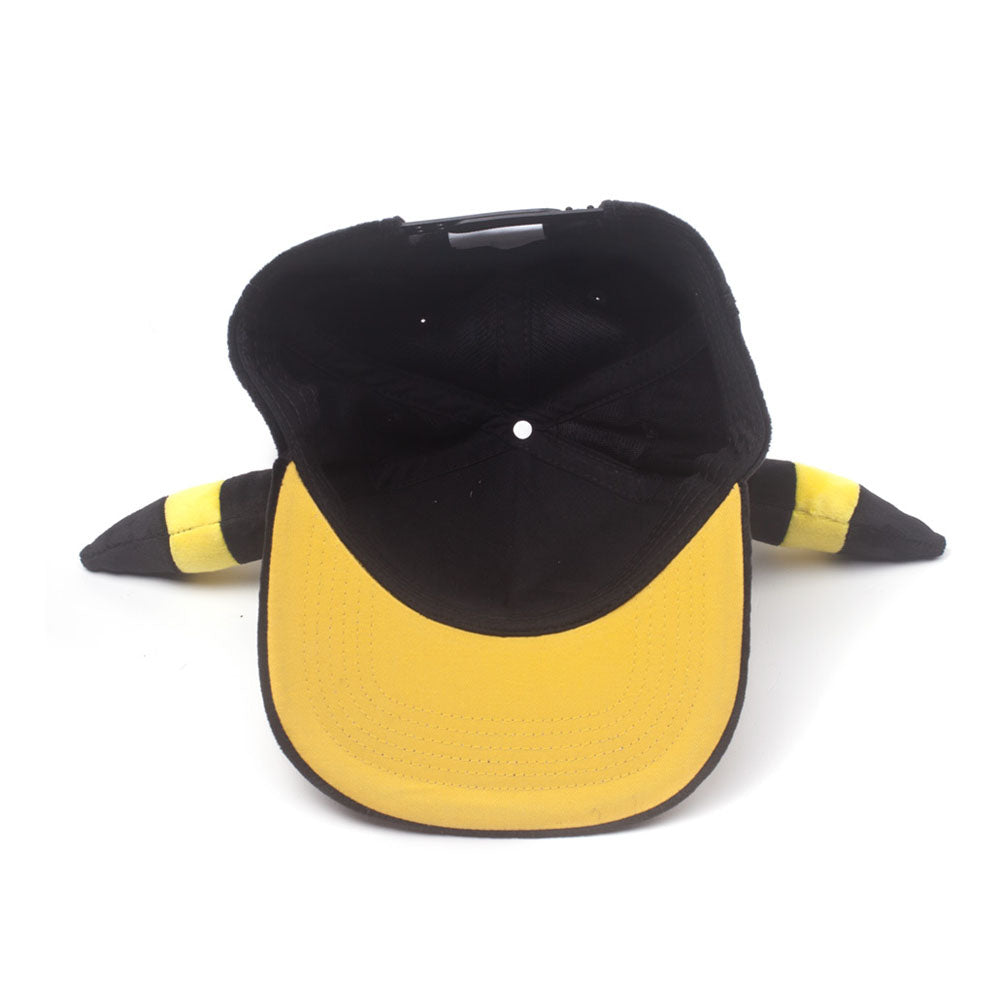 Pokemon Umbreon with Plush Ears Novelty Snapback Baseball Cap