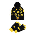 Pokemon 3D Pikachu Patch with All-over Print Beanie & Knitted Gloves Giftset