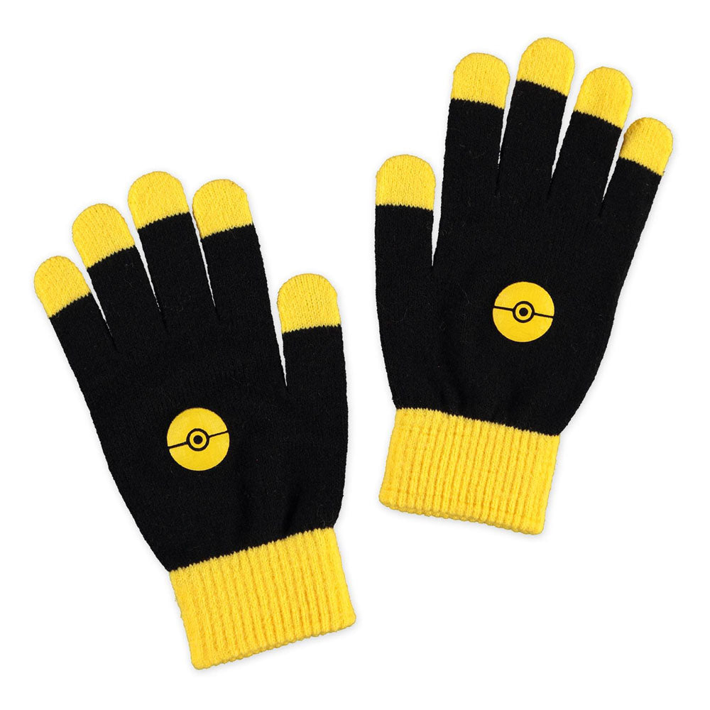 Pokemon 3D Pikachu Patch with All-over Print Beanie & Knitted Gloves Giftset
