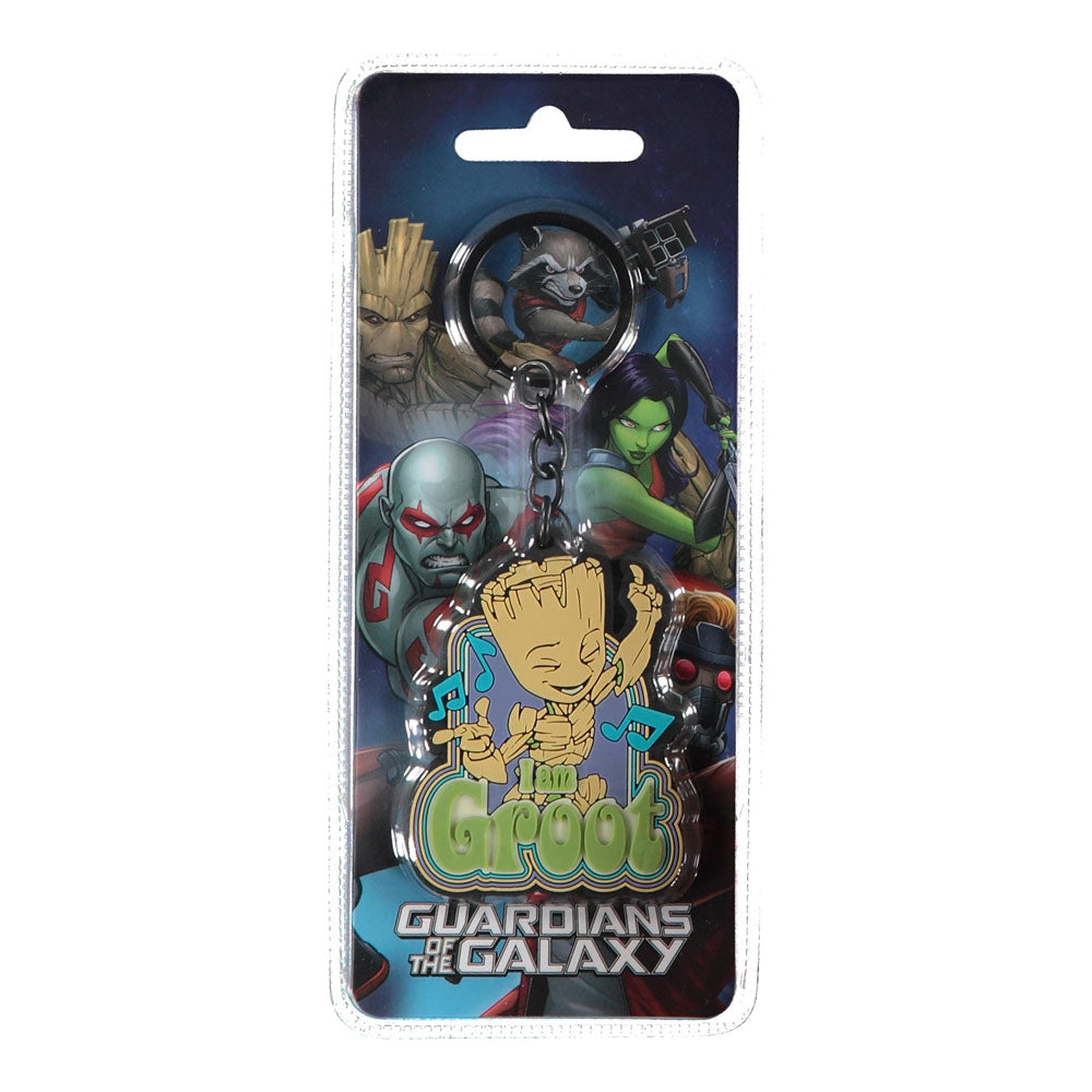 Marvel Comics Guardians of the Galaxy I am Groot Rubber Keychain