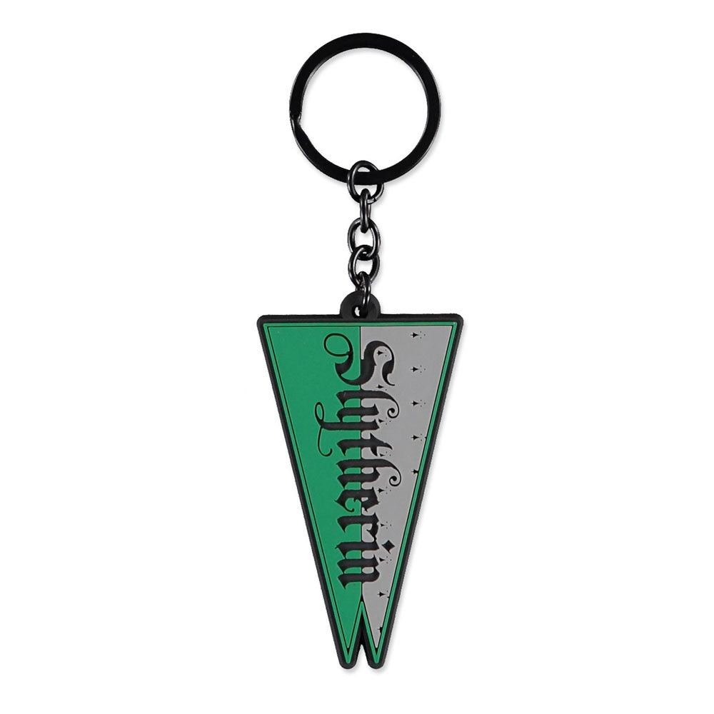 Harry Potter: Wizards Unite Slytherin House Rubber Keychain