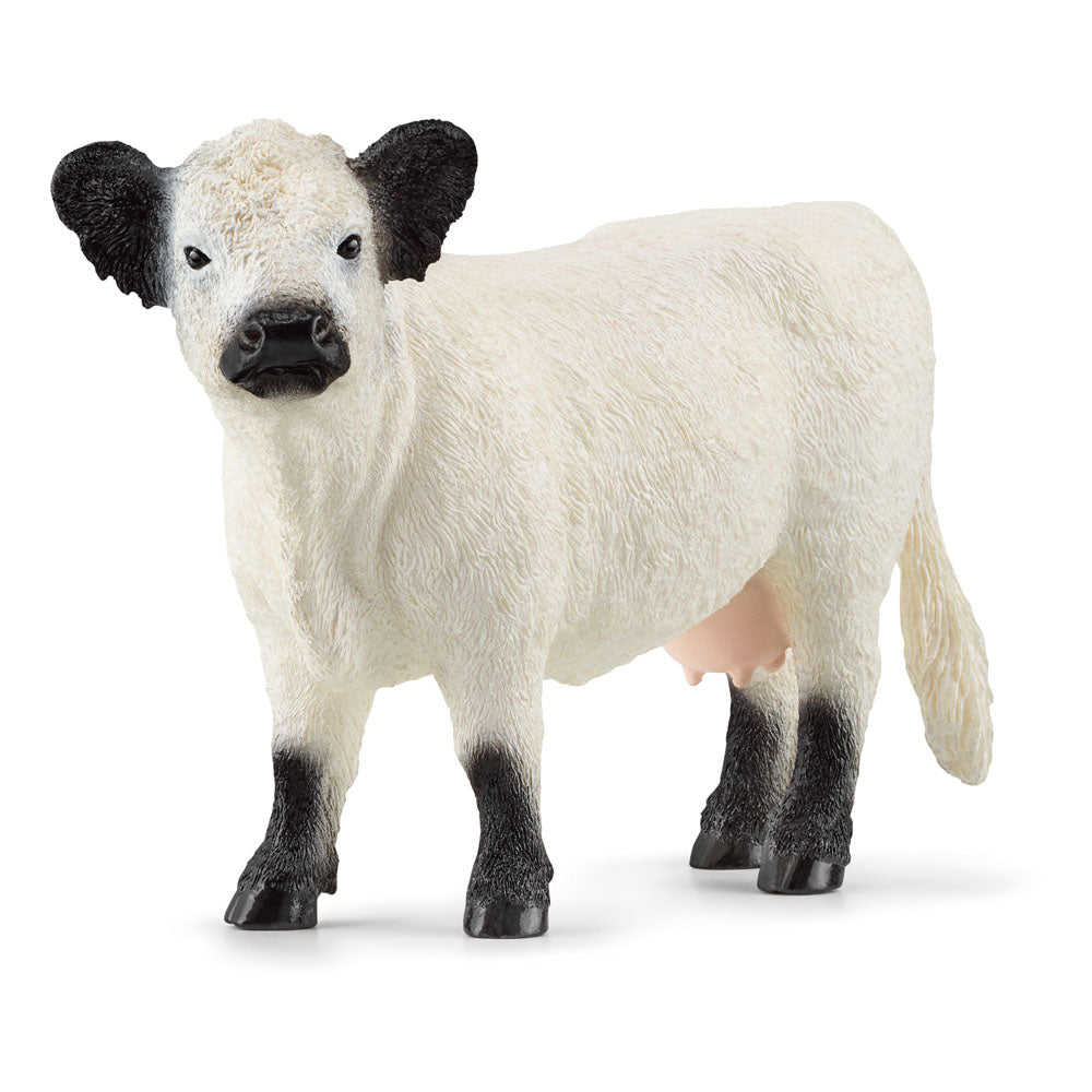 Schleich Farm World Galloway Cow Toy Figure