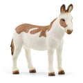 Schleich Farm World American Spotted Donkey Toy Figure