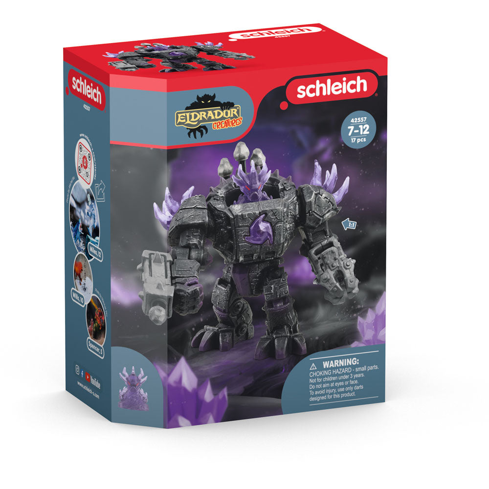 Schleich Eldrador Creatures Shadow Master Robot with Mini Creature Toy Figure