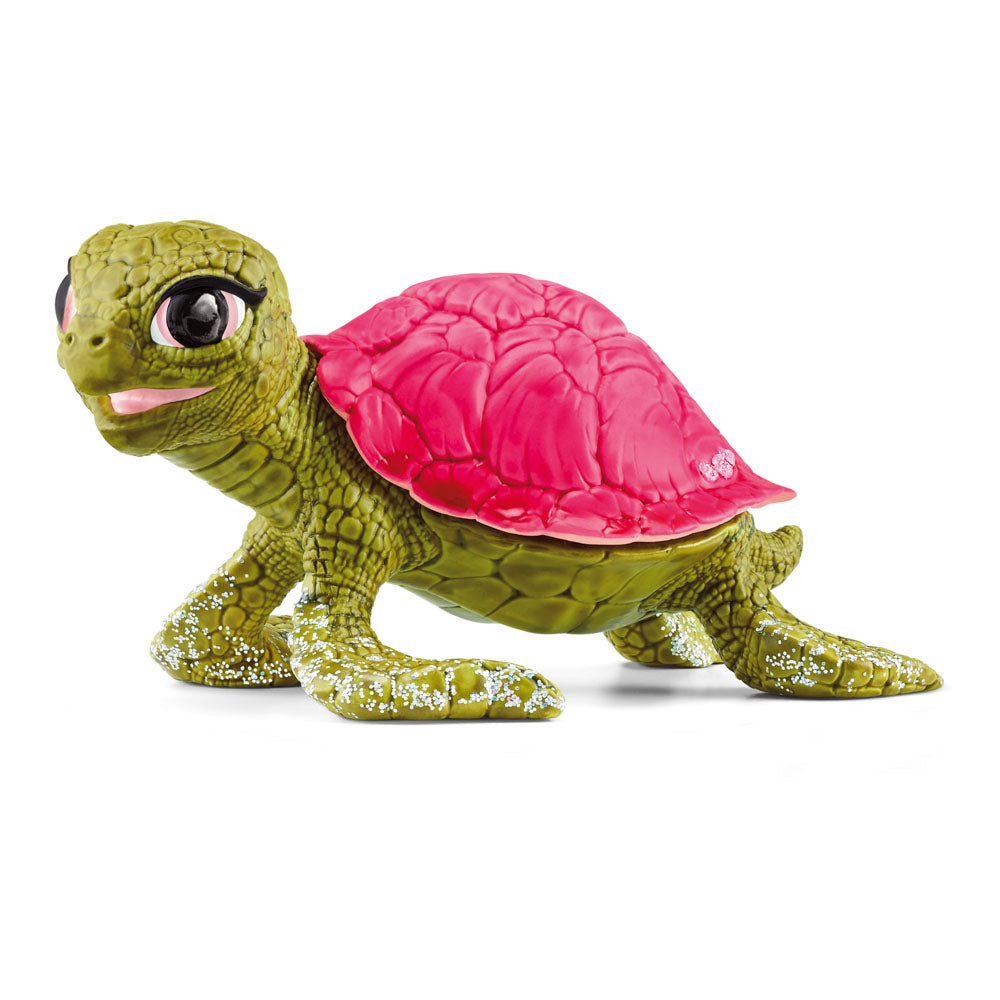Schleich Bayala Pink Sapphire Turtle Toy Figure