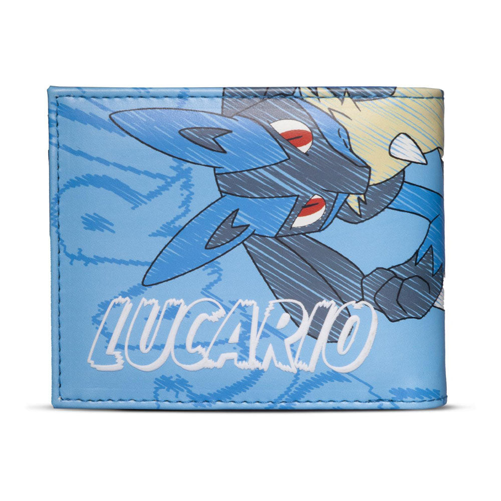 Pokemon Lucario #448 All-over Print Bi-fold Wallet