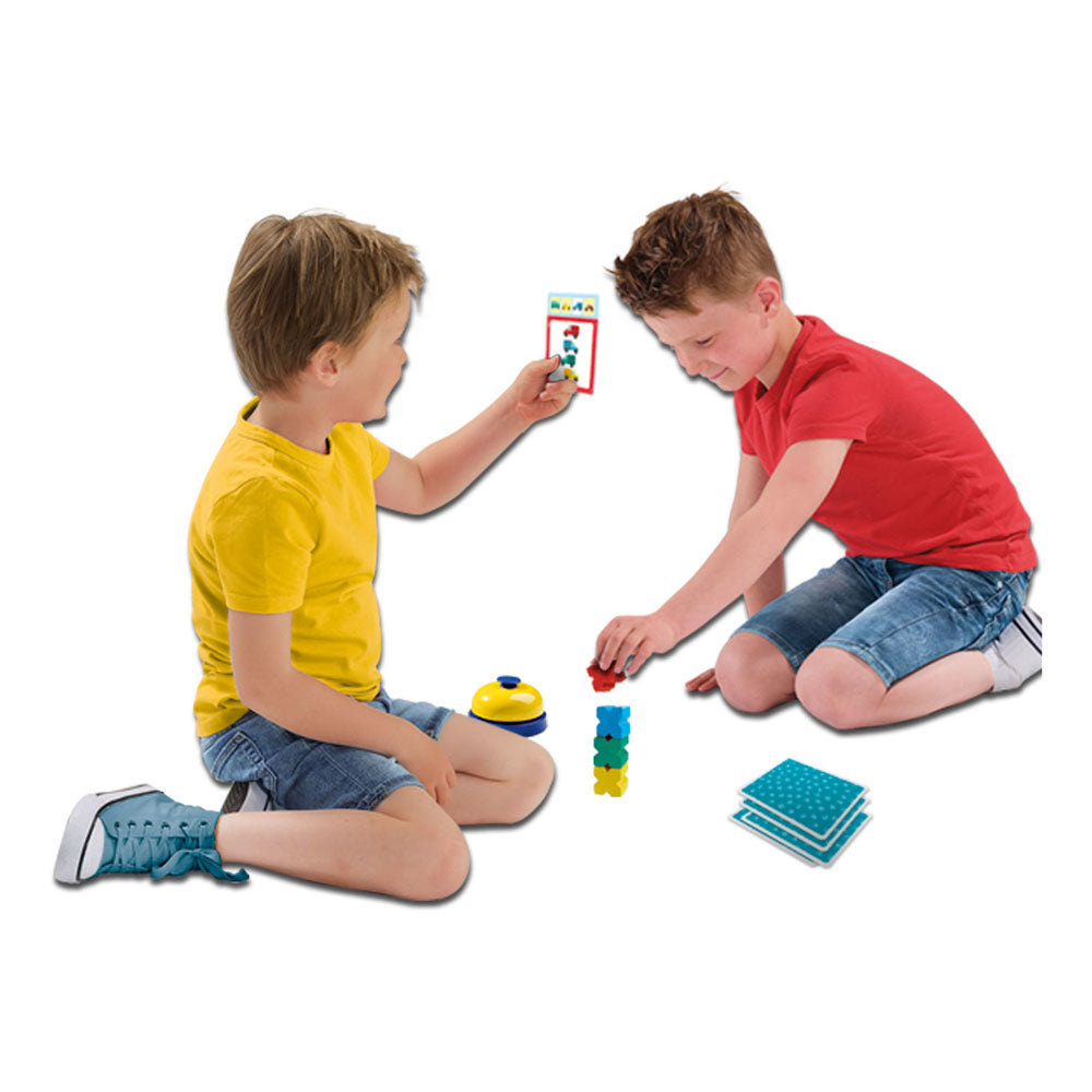 SES Creative Wrap&Go Travel Games (Ludo, Quartet and Speed Blocks)