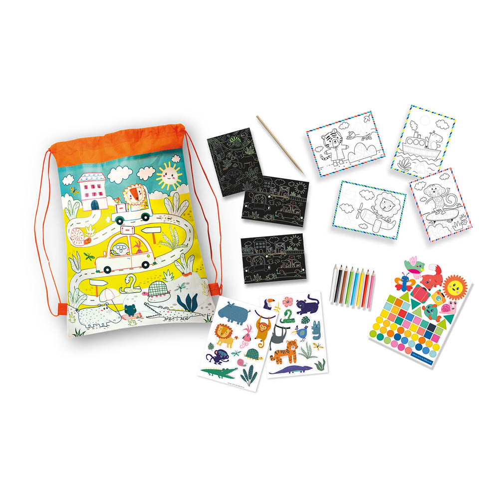 SES Creative Activity Travel Bag Colouring Set