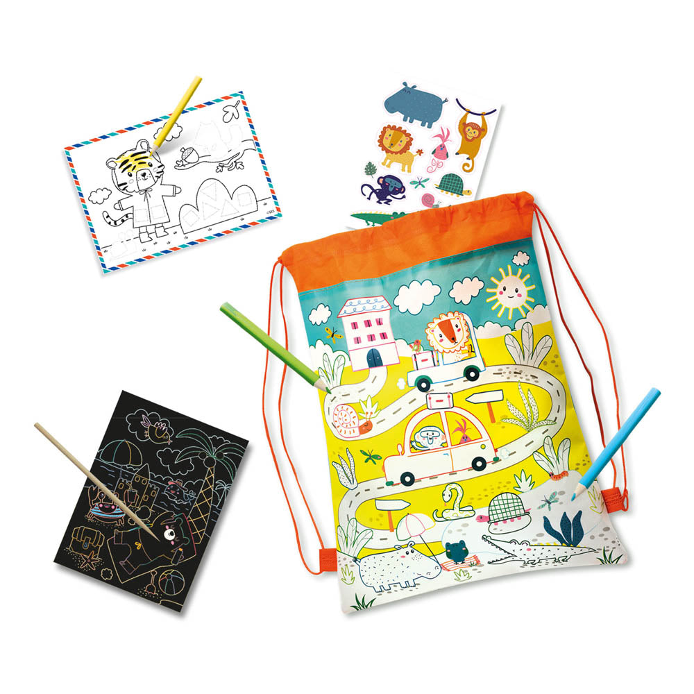 SES Creative Activity Travel Bag Colouring Set
