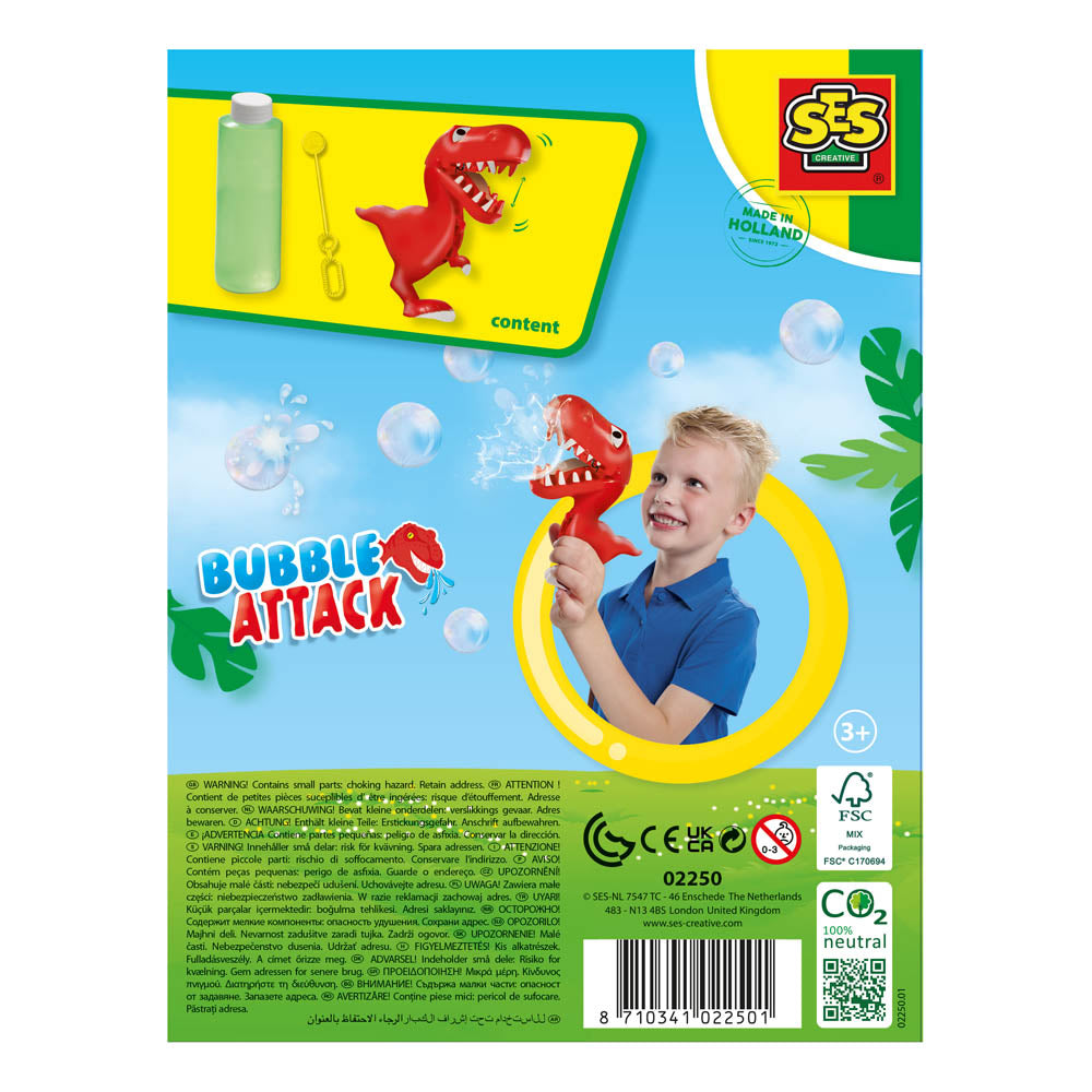 SES Creative Bubble Dino Attack