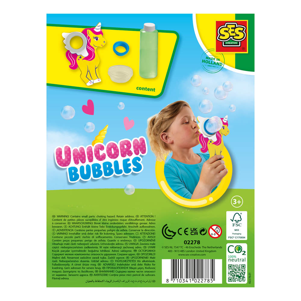 SES Creative Unicorn Bubbles