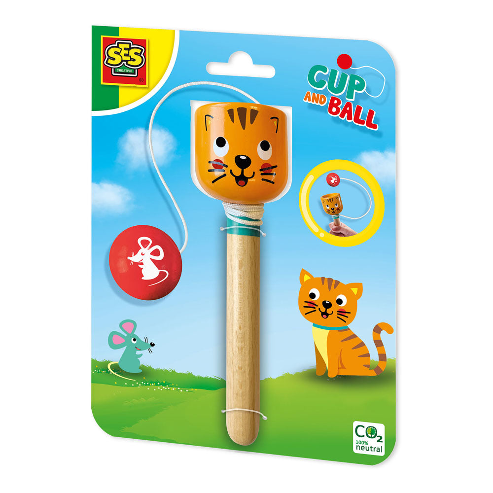 SES Creative Cat Cup and Ball