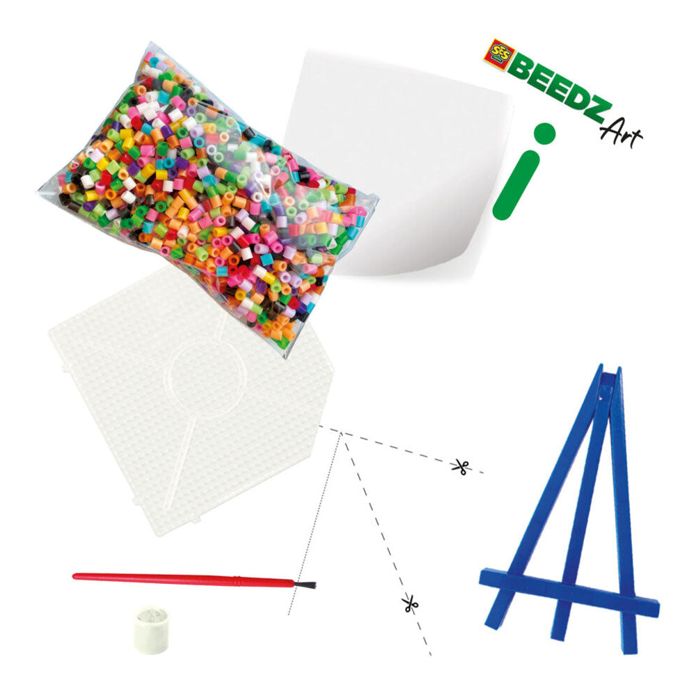 SES Creative Beedz Mini Artist Frida 1600 Iron-on Beads Mosaic Art Kit