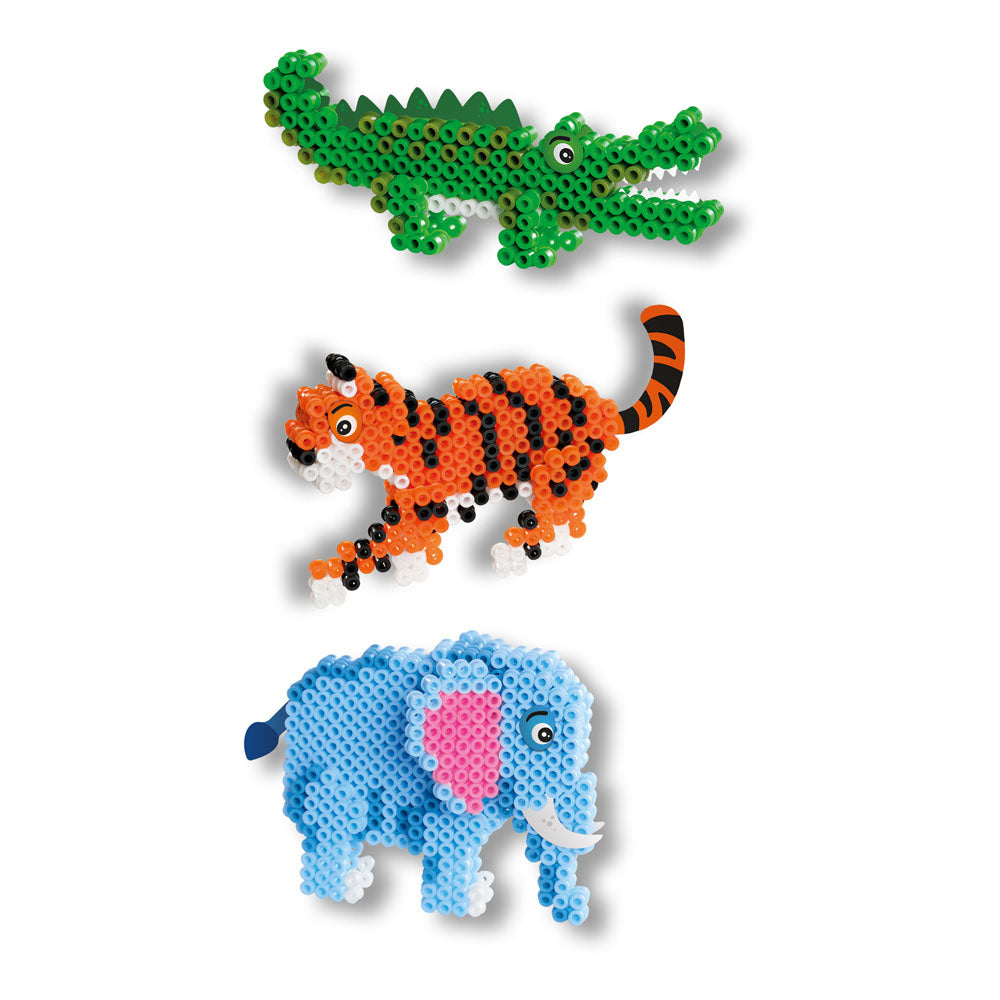 SES Creative Beedz Safari Animals 2000 Iron-on Beads Mosaic Art Kit
