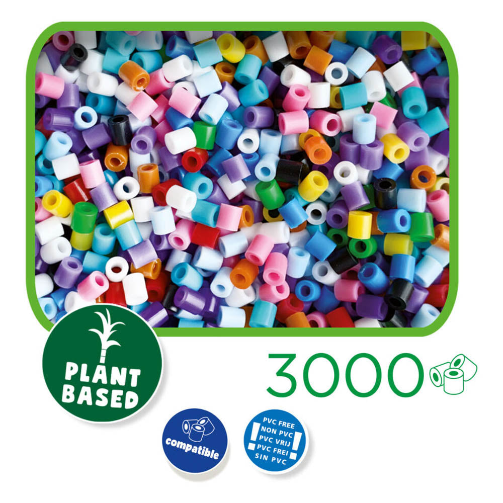 SES Creative Beedz Green 3000 Iron-on Beads Mosaic Art Kit